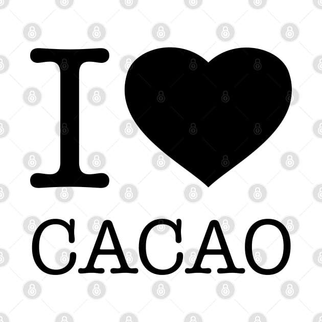 I LOVE CACAO by eyesblau