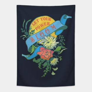 Let Your Power Bloom Tapestry