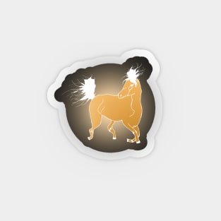 Elegant Horse Lover Design Magnet