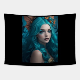 Bat Wing Mermaid Tapestry