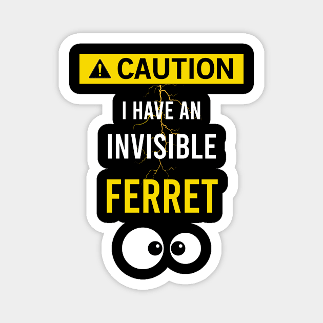 Invisible Ferret Magnet by flaskoverhand