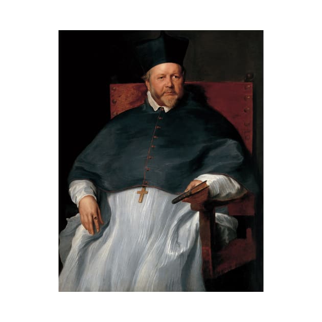 Bishop Jan van Malderen by Anthony van Dyck by Classic Art Stall