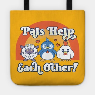 Pals Help Each Other Tote