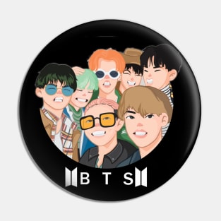 BTS = Bangtan Boys Pin