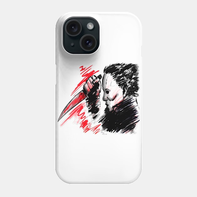 Michael Myers Style Phone Case by DougSQ