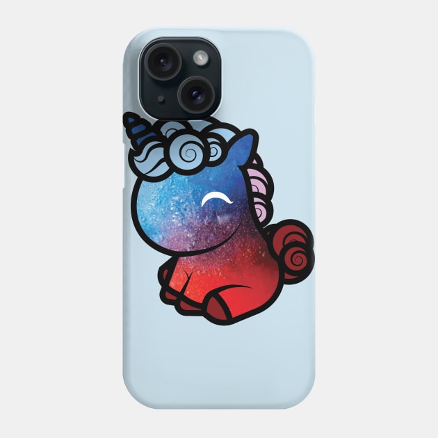 Slushy, The Tooniefied Unicorn Phone Case by Tooniefied