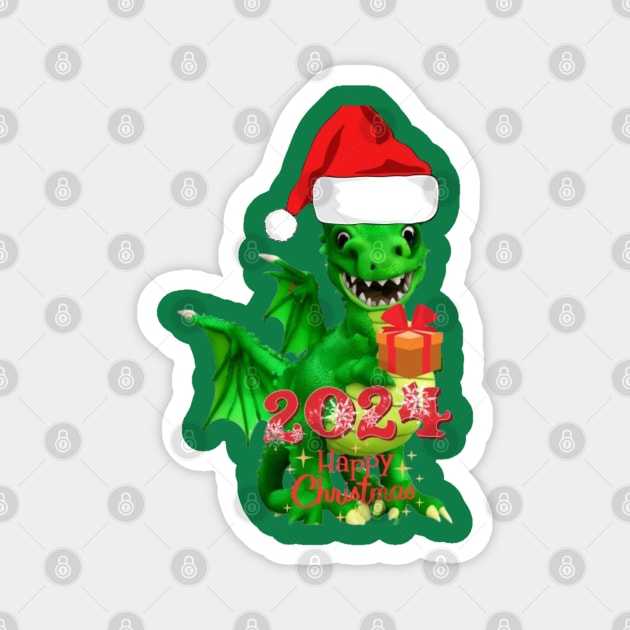 Happy Cristmas Magnet by Good Luck to you