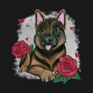 German shepherd puppy love T-Shirt