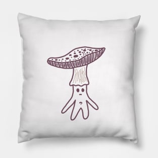 Purple Fungi Pillow