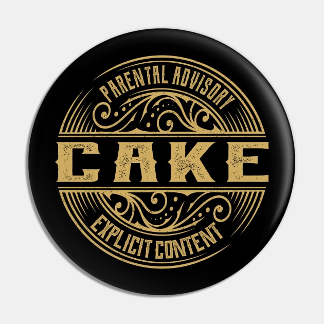 Cake Vintage Ornament Pin by irbey
