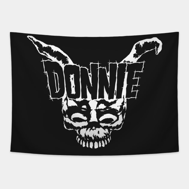 Donnie Darko Band Merch Tapestry by harebrained