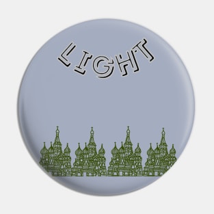 Light and citadel Pin