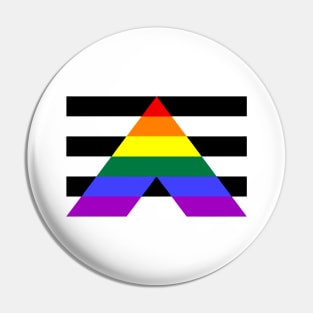 Straight Ally Pin