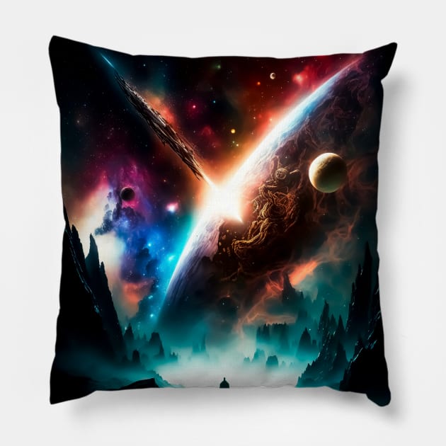 Oumuamua Pillow by James Garcia