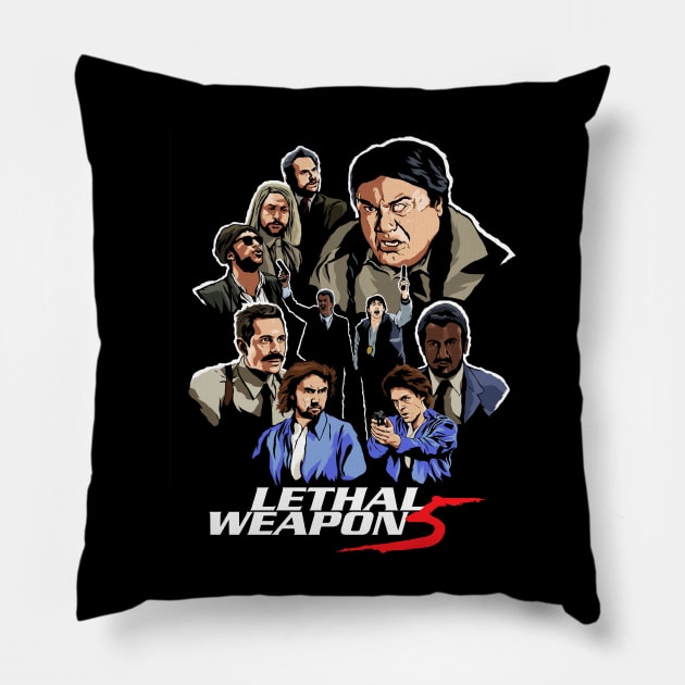 Lethal Weapon 5 Pillow by GWCVFG