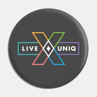 LIVEUNIQ color logo Pin