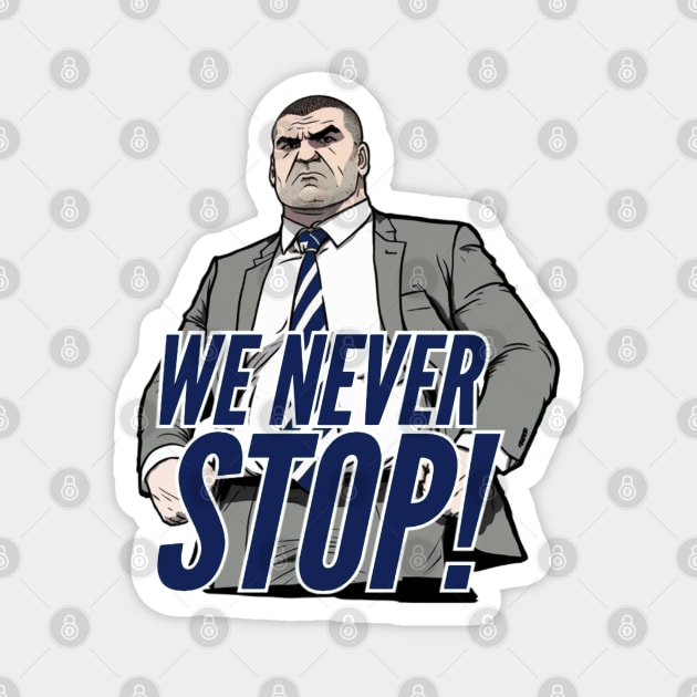 Spurs Never Stop Magnet by apsi