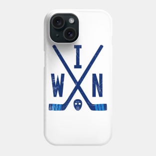 WIN Retro Sticks - White Phone Case