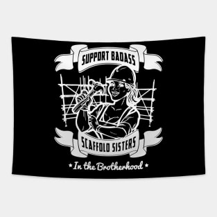 Support Badass Sisters Tapestry