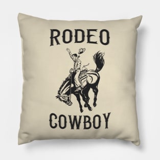 Western Cowboy Rodeo Pillow