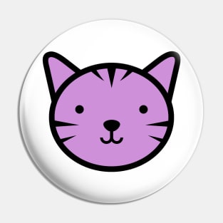 Pink Cat | Cute Kitten | Cat Lover Gifts Pin