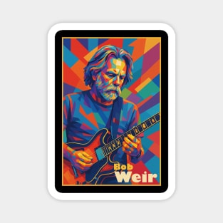 Bob Weir Pop Art Magnet