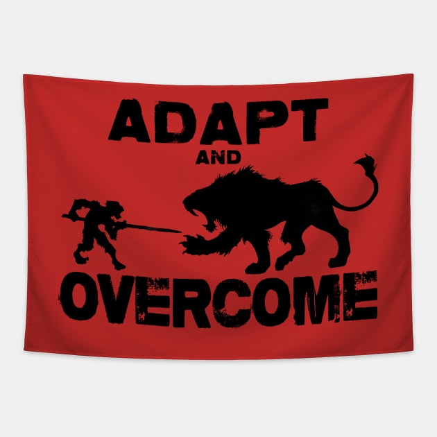 Adapt and Overcome Tapestry by IT-Anastas