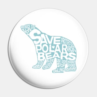 Save Polar Bears Pin