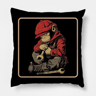 Monkey wrench Pillow