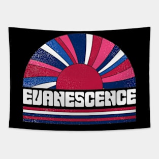 Evanescence Proud Name Personalized Retro Flowers Beautiful Tapestry