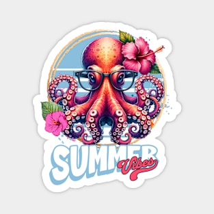 Summer Vibes Hawaiian Magnet