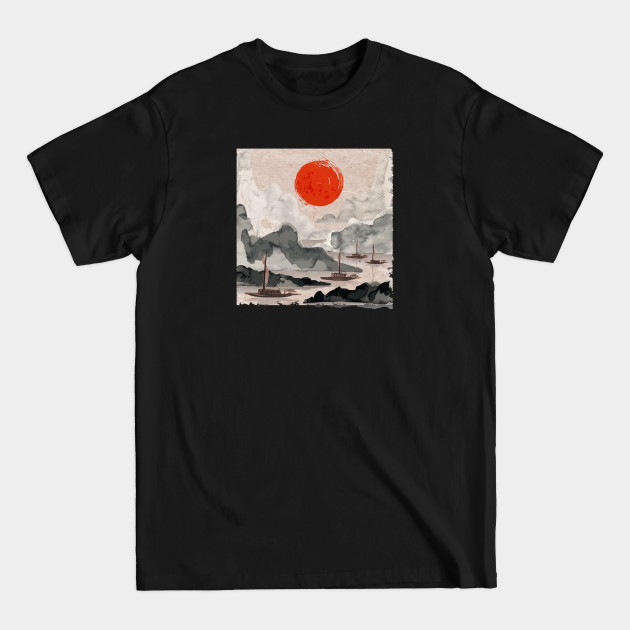 Disover Sunrise - Sumi E - T-Shirt