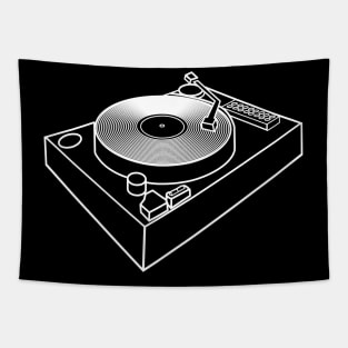 DJ Turntable Tapestry