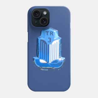 Triumph TR3 logo bonnet badge Phone Case