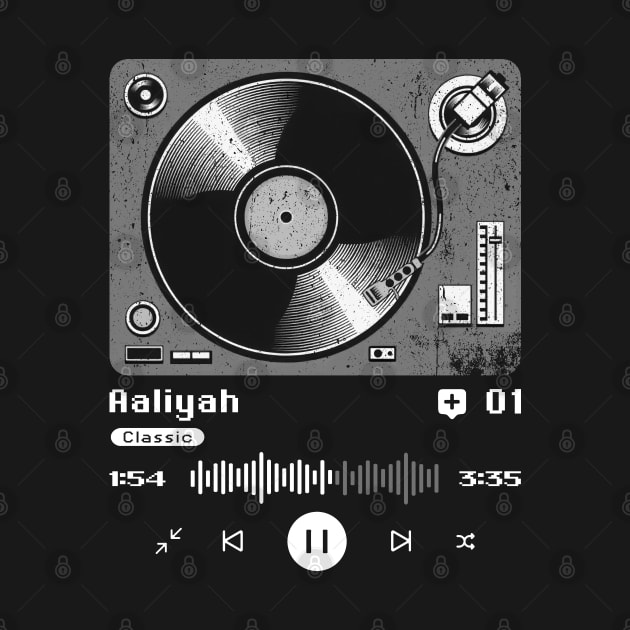 Aaliyah ~ Vintage Turntable Music by SecondLife.Art