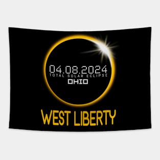 WEST LIBERTY Ohio Total Solar Eclipse April 8 2024 Ohio Tapestry