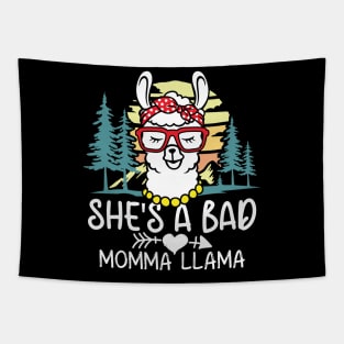 She's a bad Momma Llama Tapestry