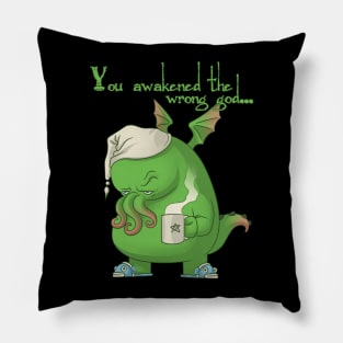 Cthulhu woke up Pillow