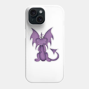 Sweet purple dragon Phone Case