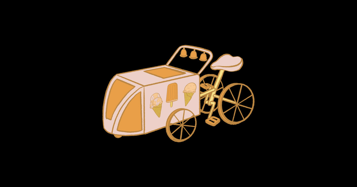 Dickie Dee Ice Cream Bike - Ice Cream Truck - Posters and Art Prints ...