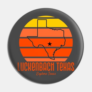 LUCKENBACH TEXAS T-SHIRT Pin