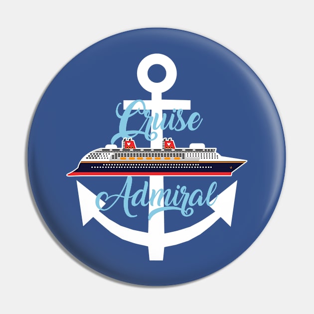 Magical Cruise Admiral Pin by Lunamis