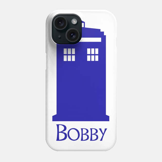 Police Box - Bobby Phone Case by Thedustyphoenix