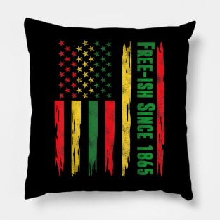 juneteenth flag 2023 Pillow