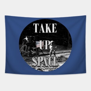 take up space Tapestry