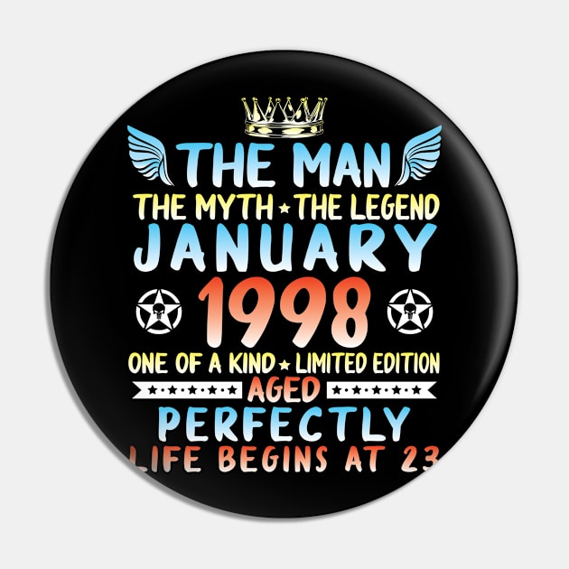 The Man The Myth The Legend January 1998 One Of A Kind Ltd Edition Aged Perfectly Life Begins At 23 Pin by melanieteofila