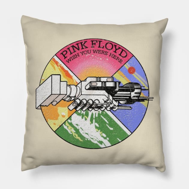 Pink Floyd Wish You Were Here Pillow by hadij1264