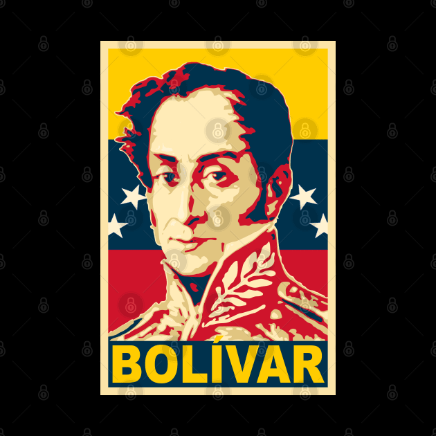 Simon Bolivar Poster by Nerd_art