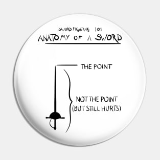 Sword fighting 101 - Anatomy of a Sword Pin