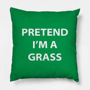 Pretend I'm A Grass Pillow